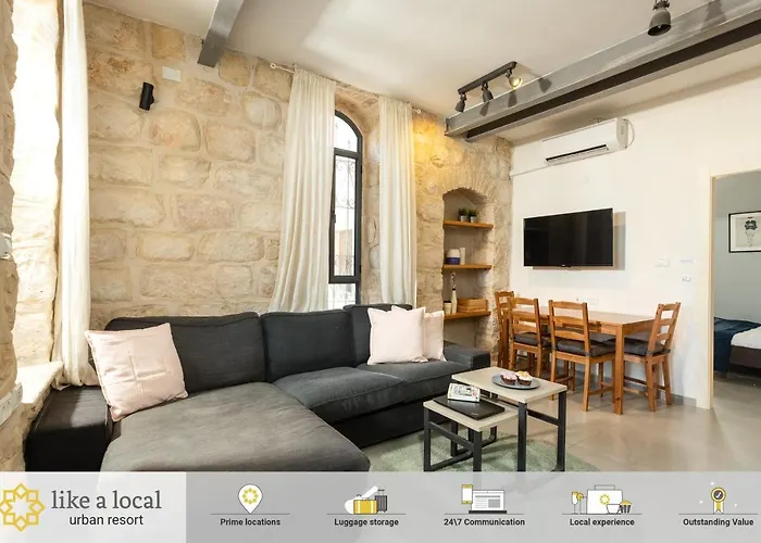 Haustierfreundliches Like A Local - Boutique Suites Jerusalem